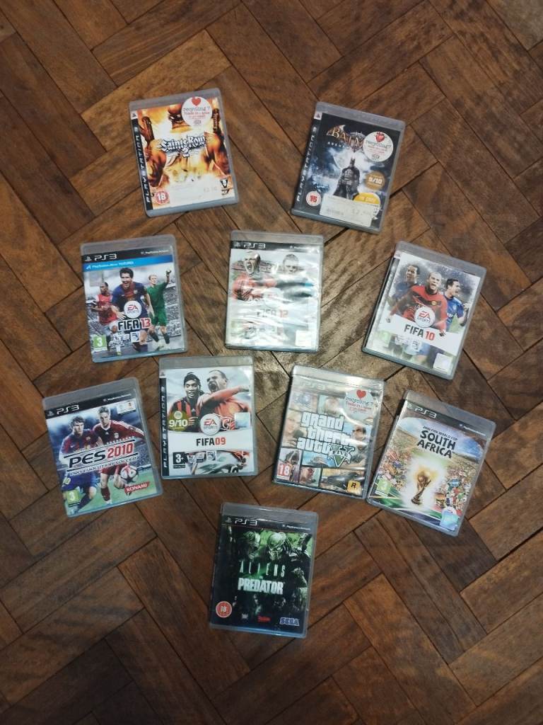 Bundle of PS3 Games - FIFA, PES, Grand Theft Auto, and more