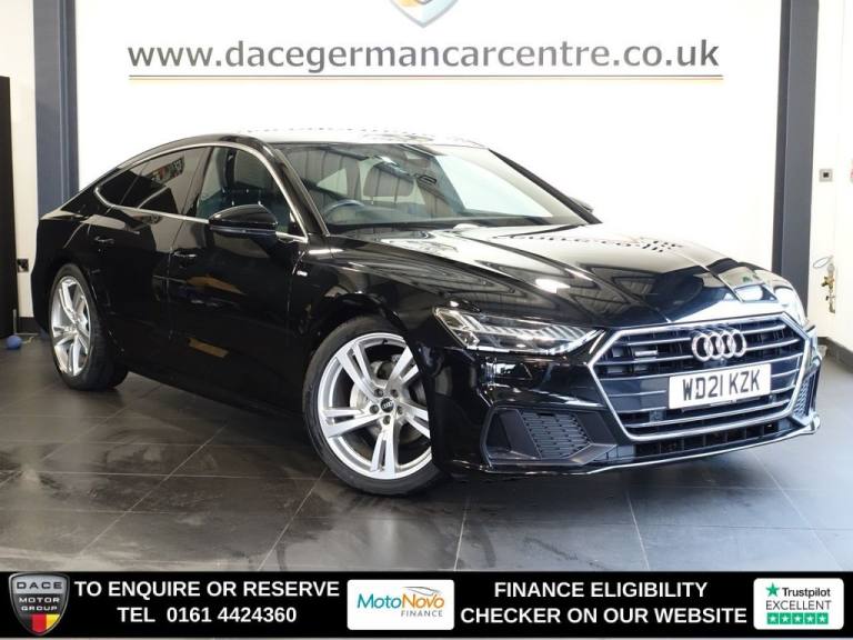 2021 Audi A7 2.0 TDI 40 S line Sportback 5dr Diesel S Tronic quattro Euro 6 (s/s) (204 p Hatchbac...