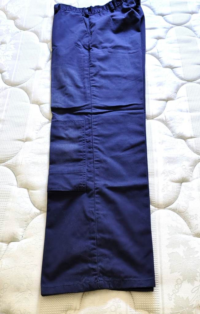 Pair of Blue Working Trousers - 32" Waist