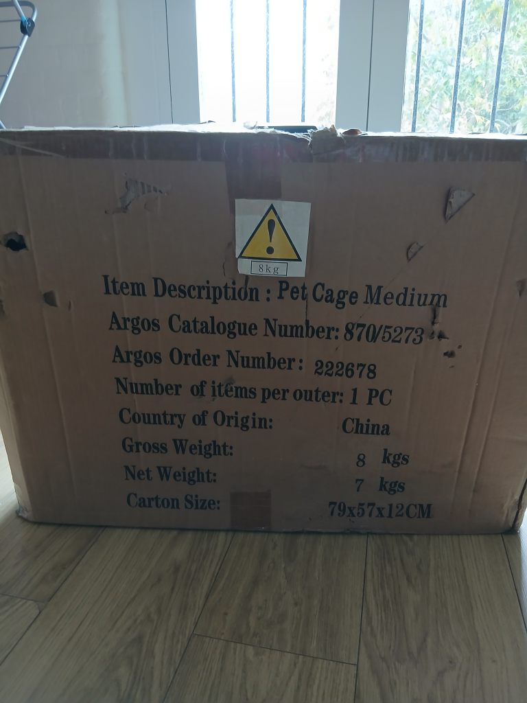  Pet cage medium