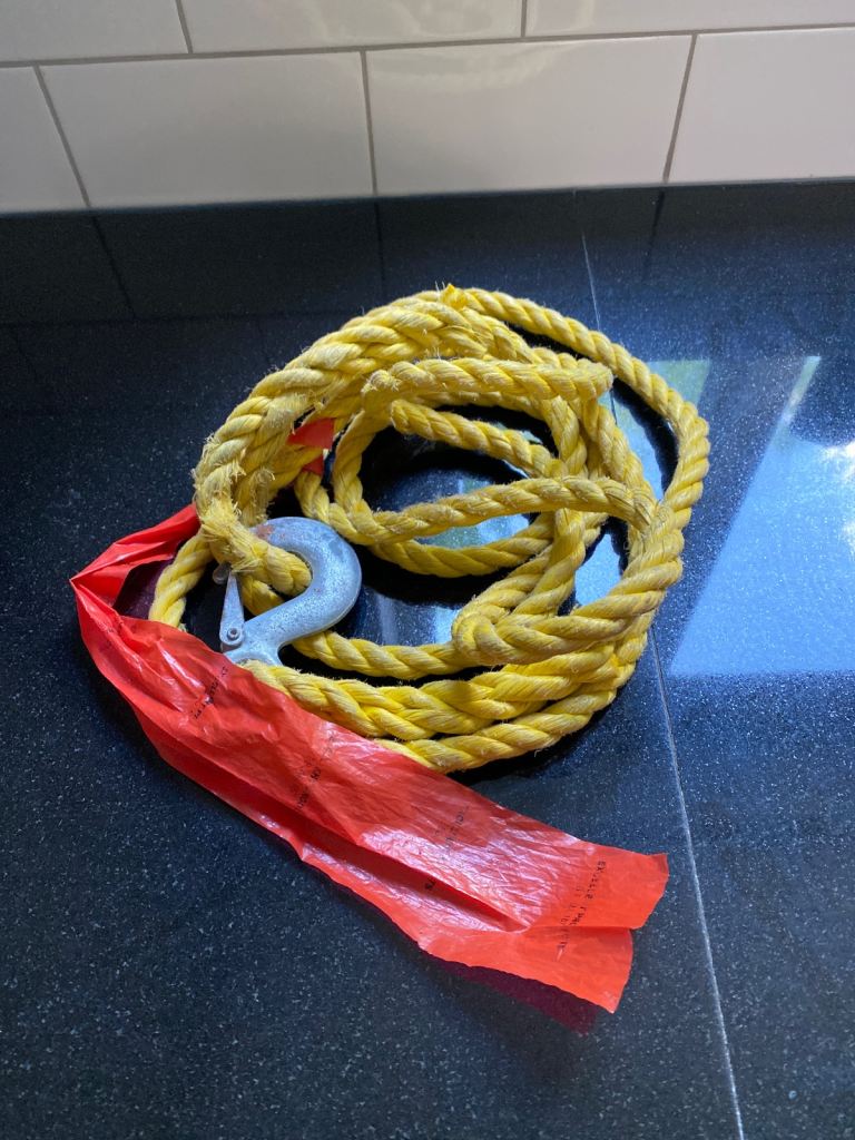 Draper Tow Rope 2000kg