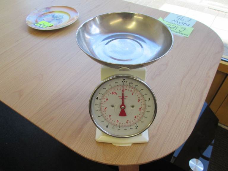 TRADITIONAL KITCHEN SCALES at HAVEN TRUST CHARITY SHOP