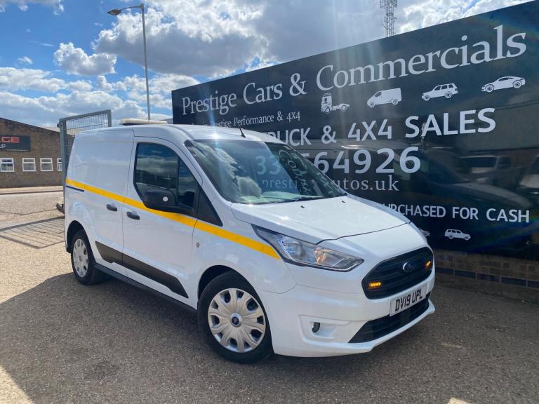 2019 Ford Transit Connect 1.5 TDCI 120ps TREND 8 SPEED AUTOMATIC PANEL VAN 90K SAFETY ESCORT VAN ...