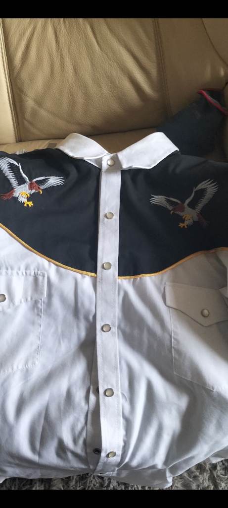 Mens cowboy shirt 