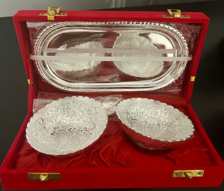Silver plated set