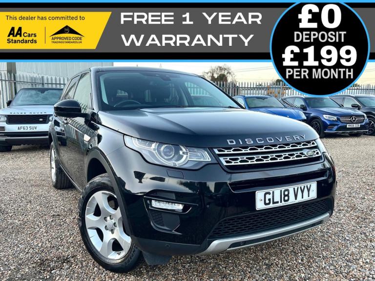 LAND ROVER DISCOVERY SPORT 2.0 eD4 HSE SUV 5dr Diesel Manual Euro 6 2018