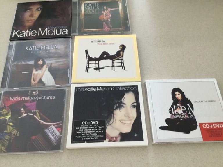Katie Melua CD and CD+DVD Collection – excellent condition