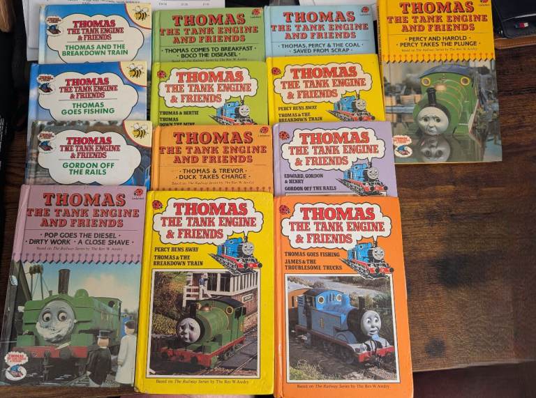 Job Lot Collection 13x Thomas The Tank Engine & Friends Ladybird books +6 Others
