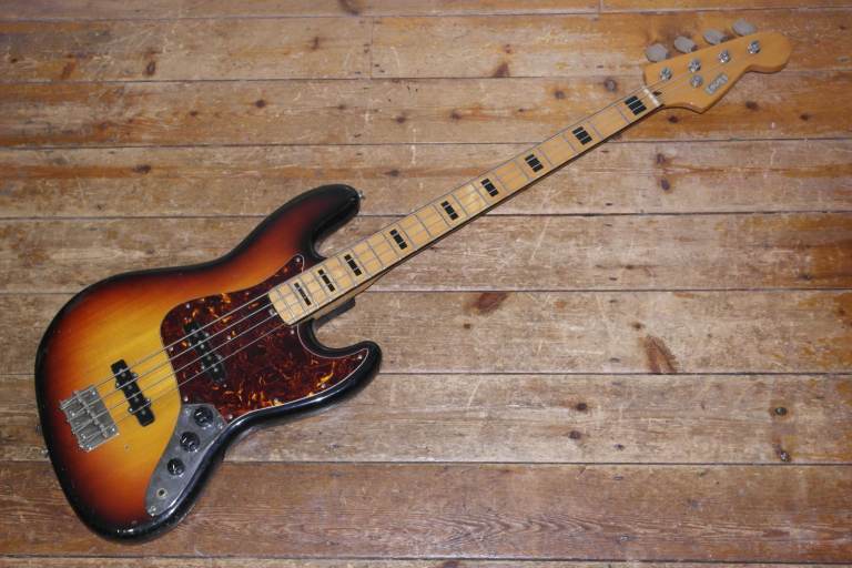 1970s CMI Fender Jazz Bass, Made in Japan, Good Condition