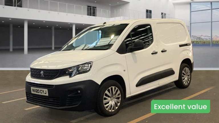 2020 Peugeot Partner 1000 1.5 BlueHDi 100 Professional Van PANEL VAN DIESEL Manual