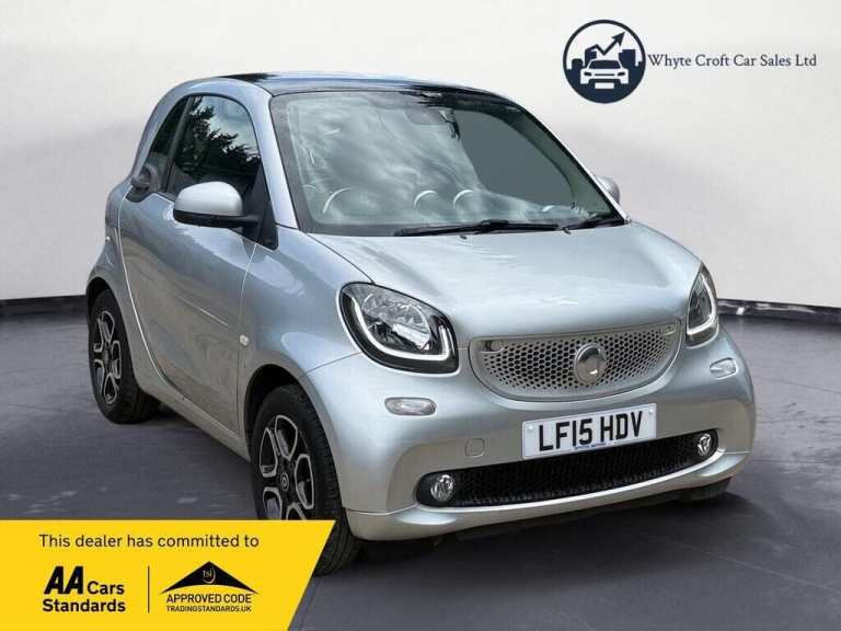 2015 smart fortwo 1.0 Prime (Premium Plus) Twinamic Euro 6 (s/s) 2dr Coupe Petrol Automatic