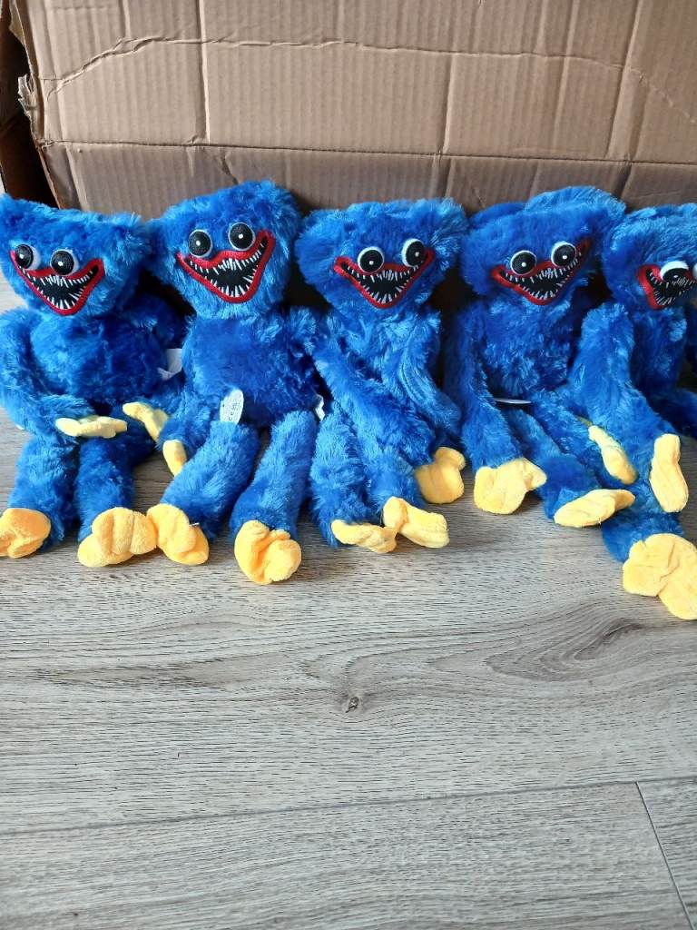New Blue Huggy Wuggy Plush Toys - Multiple Available