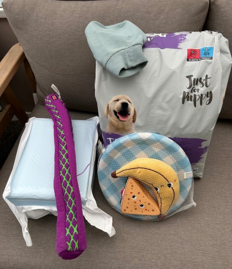 Puppy Pads &toys