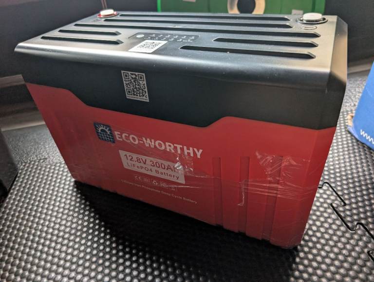 12v Ecoworthy lifepo4 Bluetooth leisure battery 