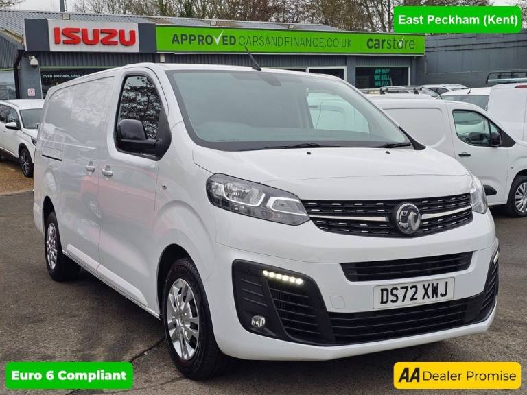 2023 Vauxhall Vivaro White 1.5 Turbo D Euro 6 panel van, 46,800 miles, ULEZ compliant, 6-Speed m ...