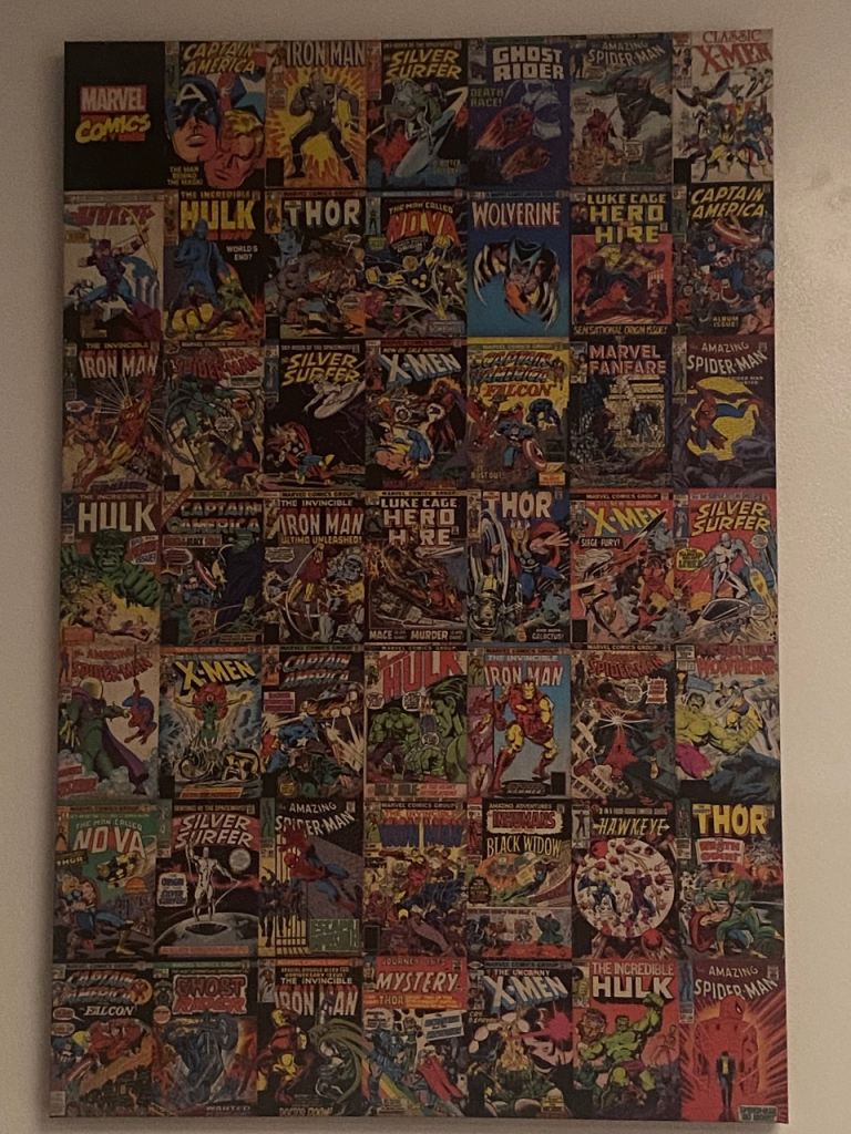 image for Marvel Comic Canvas