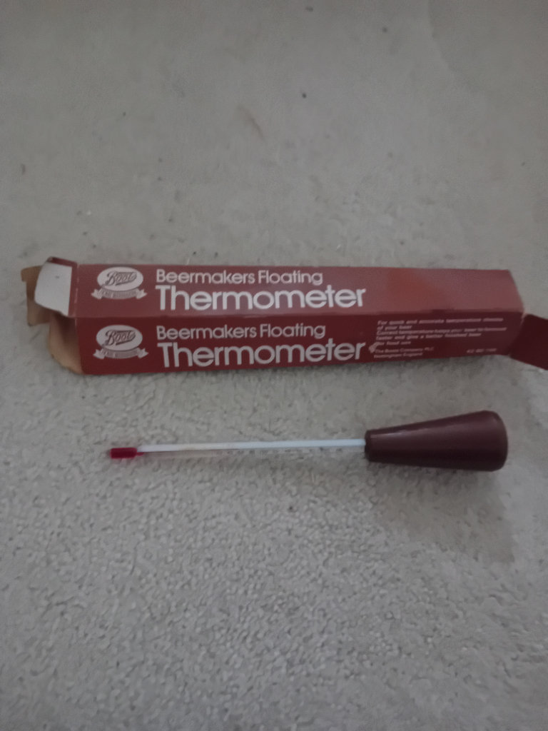 Boots Beermakers Thermometer .New in box