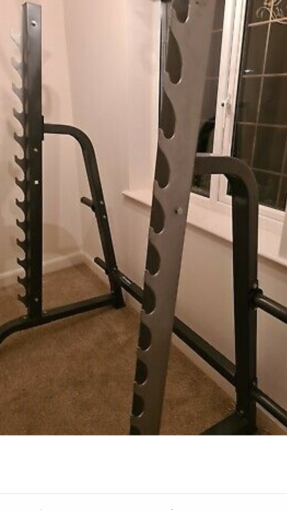 BODYMAX CF480 HEAVY DUTY MULTI PRESS WEIGHTS BARBELL WALK-IN SQUAT RACK