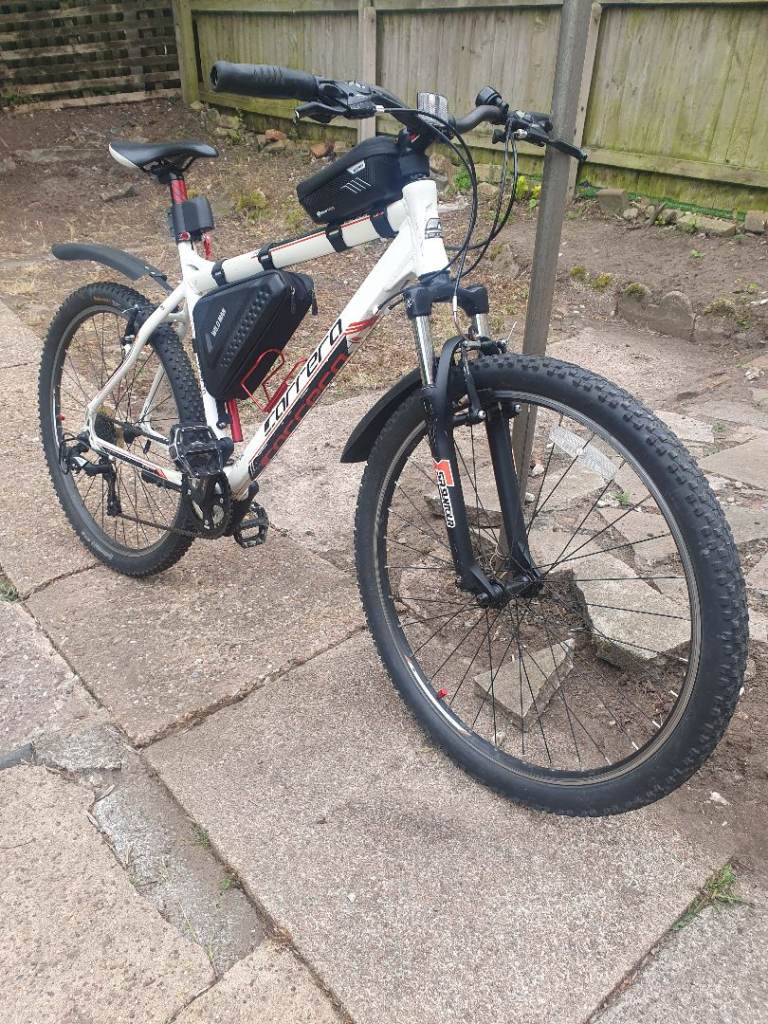 Carrera valour Mountain Bike - White, Good Condition