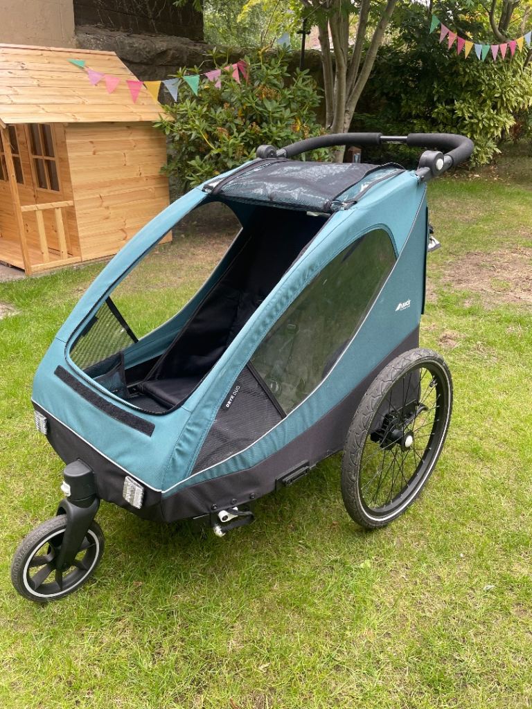 Hauck Dryk Duo Kids’ Bike Trailer/Stroller 