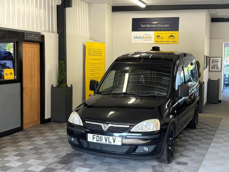 2011 Vauxhall Combo 1.7 CDTi 1700 16v 3dr CAR DERIVED VAN Diesel Manual