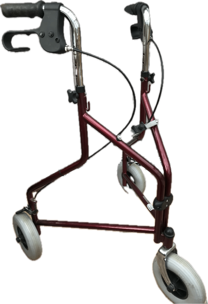 Folding rollator  