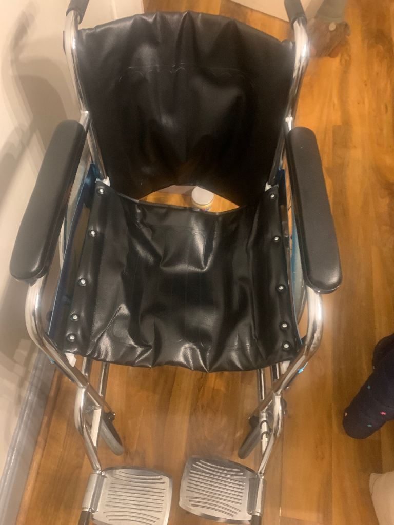 Black adult size wheelchair 