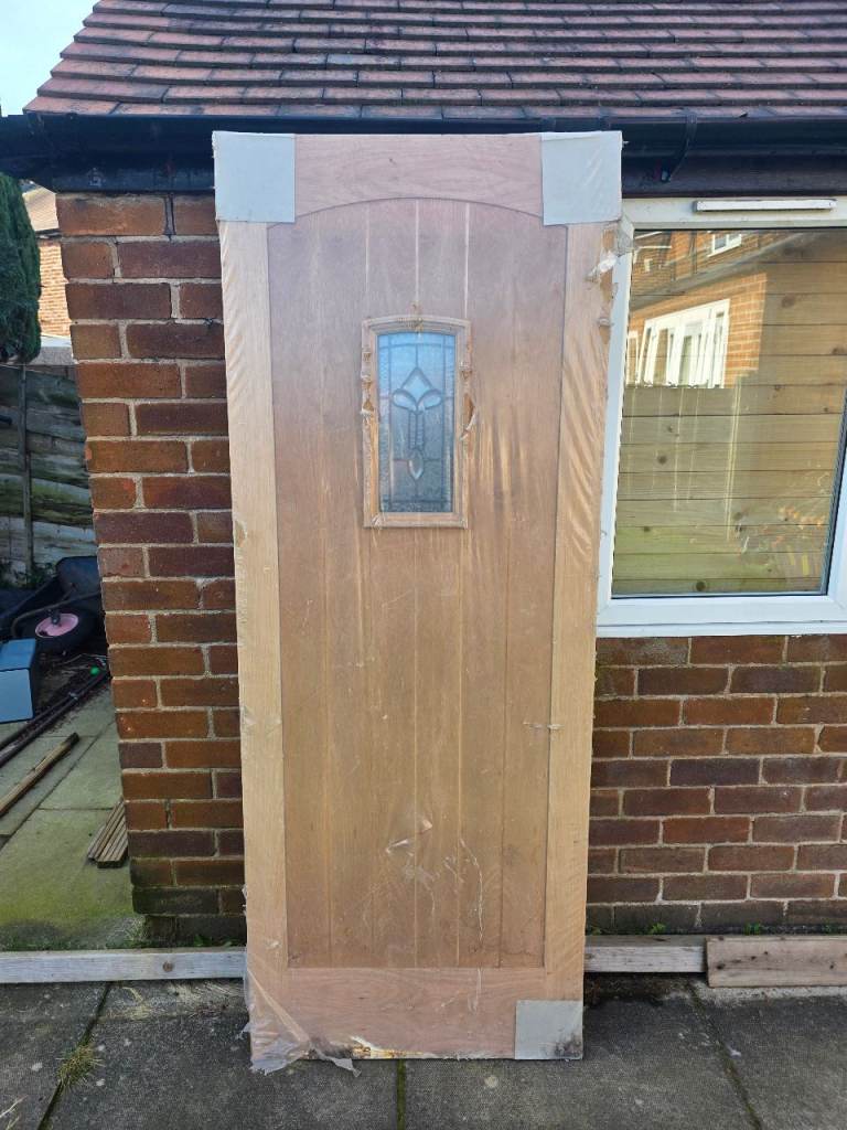 Cottage oak front door
