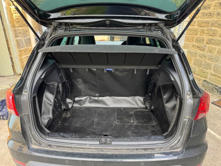Nissan X-Trail 2014-2022 BLACK Hatchbag Boot Liner - floor lowered fit