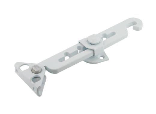Metal window restrictor
