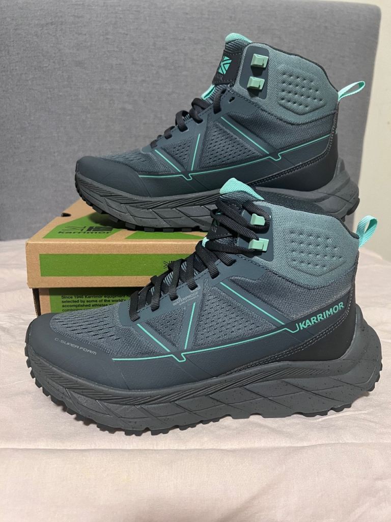 New Karrimor Dalby Mid Weathertite Waterproof Walking Boots UK 5.5