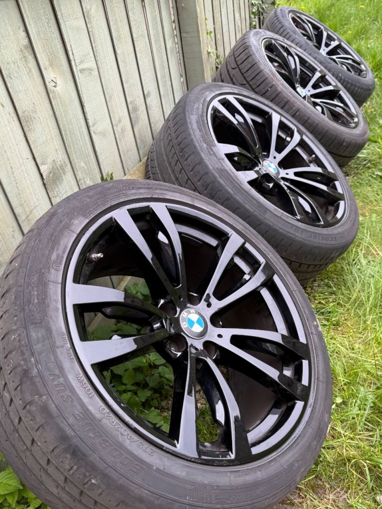 BMW X5 M Sport 20 inch Alloy Wheels 5 x 120 Genuine 469m F15 X6 F16
