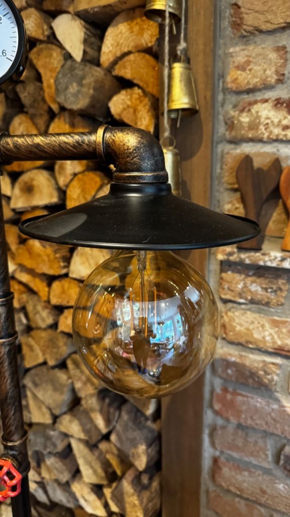 Industrial style floor lamp 