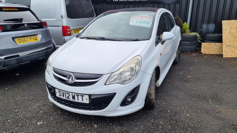 2012 Vauxhall Corsa 1.2 Limited Edition 3dr HATCHBACK Petrol Manual