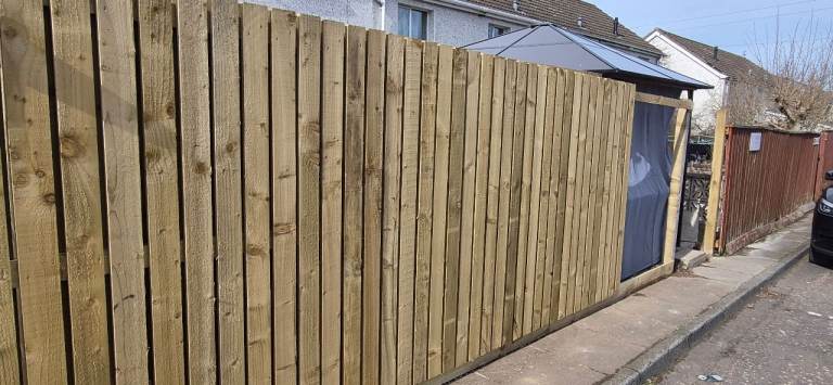 Fences erected or repaired