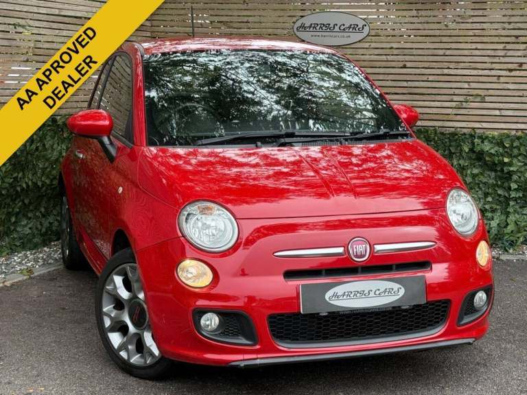 2015 Fiat 500 1.2 S Hatchback 3dr Petrol Manual Euro 6 (s/s) (69 bhp) 12 MONTHS AA, FRESH HATCHBA...