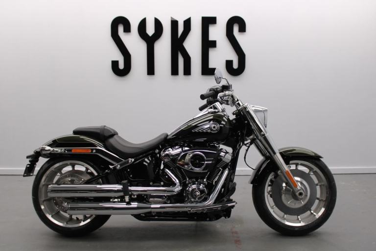 NEW 2026 Harley-Davidson FLFB Softail Fat Boy 117 in Olive Steel & Black