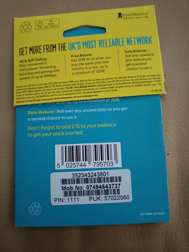 image for VIP Gold easy to remember business Mobile phone numbers