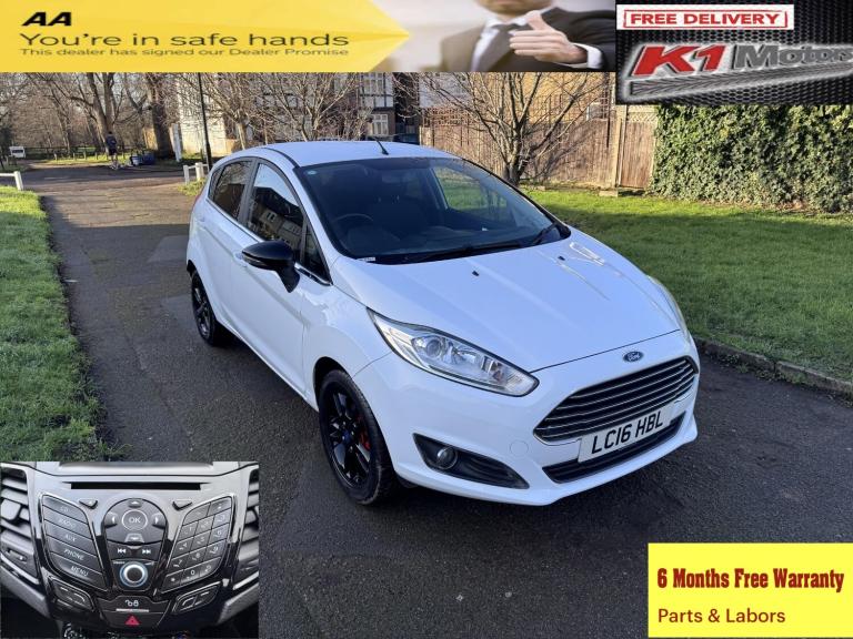 2016 Ford Fiesta 1.0 EcoBoost Zetec 5dr HATCHBACK Petrol Manual