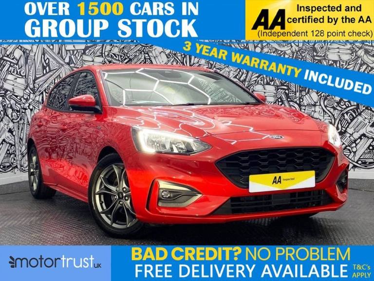 2018 Ford Focus 1.0T EcoBoost ST-Line Hatchback 5dr Petrol Manual Euro 6 (s/s) (125 ps) Hatchback...