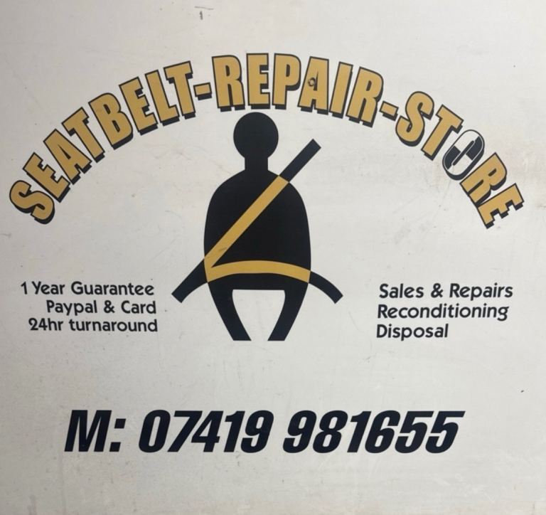 Seatbelt repair and reconditioning service 