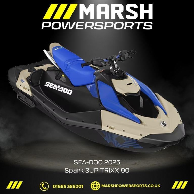 Sea-Doo Spark 3UP TRIXX 90 2025 - Sea-Doo Dealer - NOW 1600 OFF! EXT warranty!