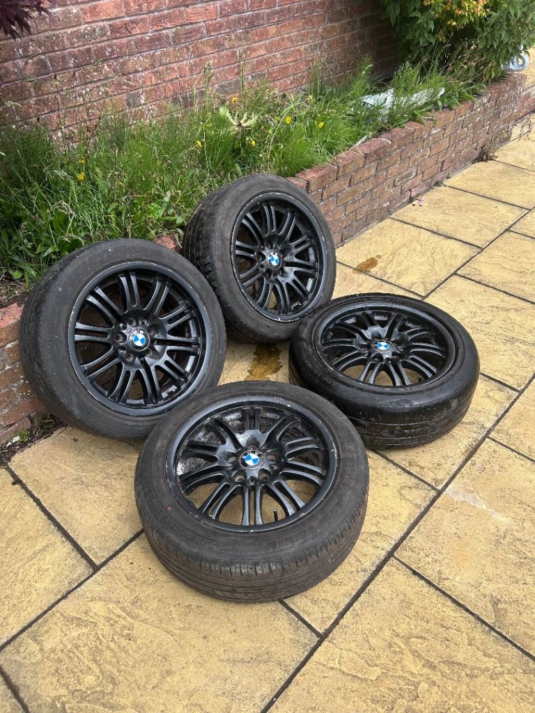 18 inch Genuine bmw e46 m3 style 67 staggered 