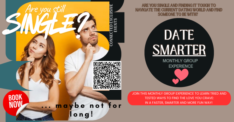Date Smarter Monthly Group Experience-Sunday,22 March @ 4-6pm-Kensington
