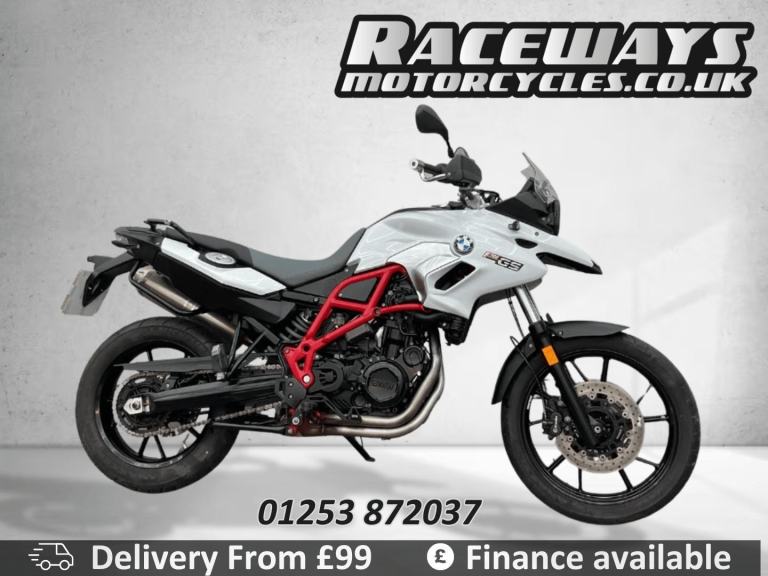 BMW F700 GS WHITE 2017 17 REG ONLY 13,384 MILES ON THE CLOCK, 798CC