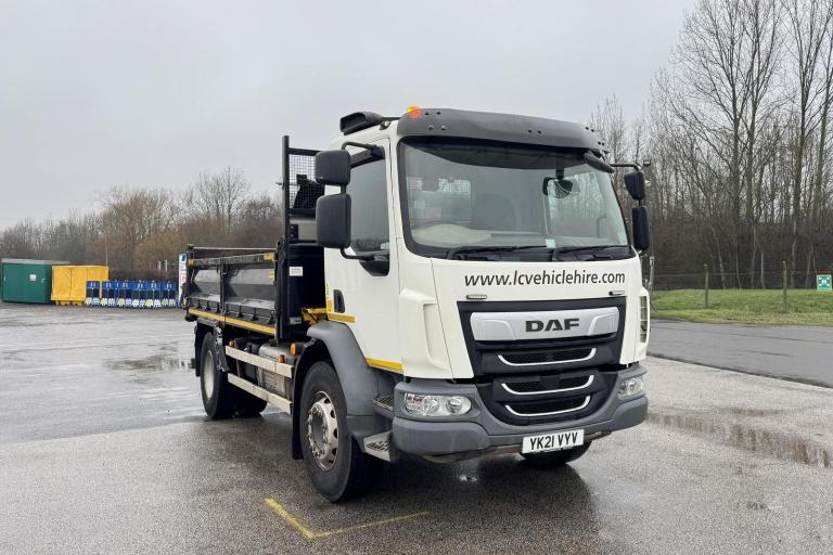 2021 21 plate Euro 6 DAF LF260 18t Insulated Tipper
