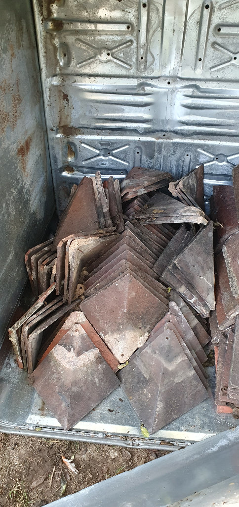 Harris hip roof tiles 45's 