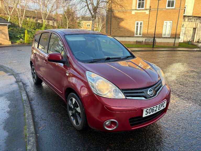 Nissan Note 2012 1.5 dCi N-tec+ 5dr Diesel 78k miles Manual £20 Tax yearly mot till 30 jan 2027