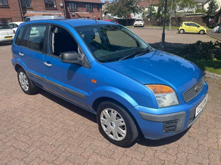 Ford Fusion Style +, 1.4i Petrol, MOT April 24th No Advisories, 65,000 Miles, 5 Door, Blue