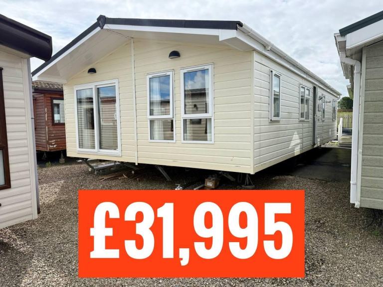 OFF SITE static caravan Scotland double glazed & heated 2bed Victory Evron Lodge